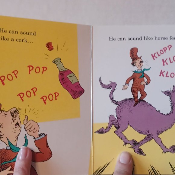 Mr.Brown Can Moo! Can You? Dr. Seuss's Book of Wonderful Noises 1996 Board Book - Picture 12 of 12